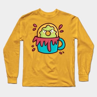 Angry donut Long Sleeve T-Shirt